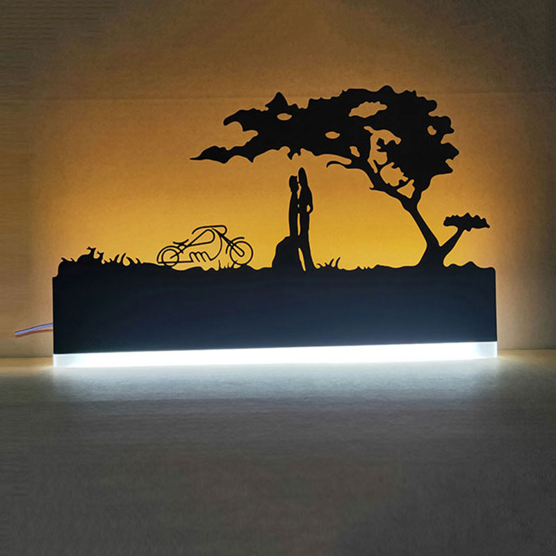Nordic LED Acrylic Background Wall Light